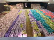 انطلاق عملية توزيع الاعانات التي خصصها المجلس البلدي لسيدي افني