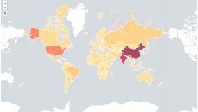 22 دولة لم يصبها وباء كورونا