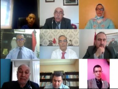 جائحة كورونا تجمع أساتذة قانون من المغرب والجزائر والعراق