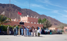 صندوق كوفيد 19 يُخرج ساكنة جماعة تغجيجت في وقفة إحتجاجية