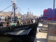 نقل عائلة البحار المصاب بسيدي افني الى مستشفى اكادير