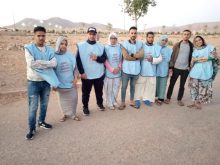 شباب زيرو جائع بكلميم يقومون بمبادرة تطوعية لترميم منازل الأسر المحتاجة