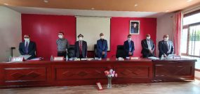 مناقشة أول أطروحة دكتوراه لماستر مهن وتطبيقات الاعلام MPM بكلية الاداب والعلوم الانسانية أكادير