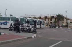 التحضيرات بمطار الحسن الاول بالعيون لاستقبال العالقين بلاس بالماس