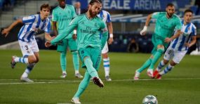 ريال مدريد يهزم سوسييداد وينقض على الصدارة