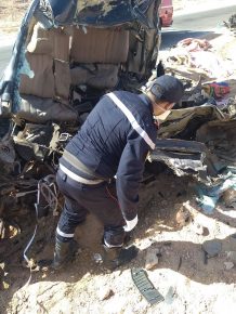 مصرع 10 أشخاص في حادث سير مروع بين الداخلة وبوجدور