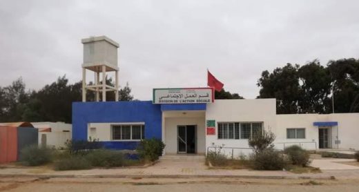 الطنطان:احتجاج معطلو الطنطان في وضعية إعاقة إثر إقصائهم من المشاريع