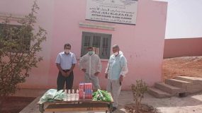 المستشار الجماعي بوشطارت :”النسيج الجمعوي بمستي منخرط ضد الجائحة “