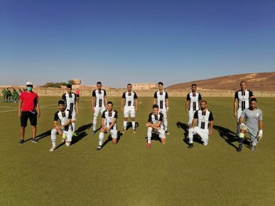 مباراة ساخنة بين مولودية أسا و مولودية الطرفاية تنتهي بالتعادل الايجابي