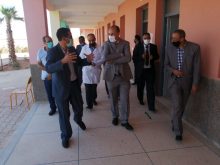 كلميم.. مدير الأكاديمية في زيارة تفقدية للوقوف على سير انطلاق الدخول المدرسي