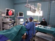 أول عملية جراحية بالمنظار بالمستشفى الإقليمي لسيدي افني