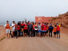 “الميادين” تنظف لگزيرة..