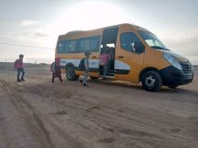 جماعة أباينو تخصص حافلة لنقل تلاميذ الضيعات الفلاحية البعيدة عن المؤسسات التعليمية