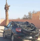 كلميم ..إصابة موظفة بمديرية التجهير إثر سقوط نخلة على سيارتها .