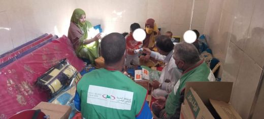 منسقية التعاون الوطني تقوم بمبادرة إنسانية بكلميم