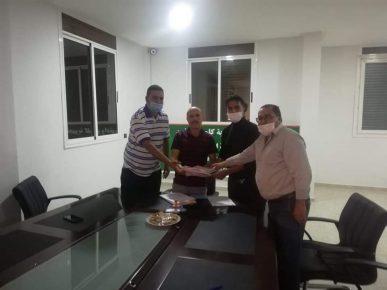 عصبة كلميم وادنون لكرة القدم تسارع الخطى لافتتاح مشوار رياضي محترف وفعال.