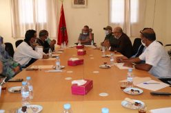 عوينة لهنا:جلسة فريدة للمجلس الجماعي لمناقشة المشاريع المبرمجة بجدول الاعمال