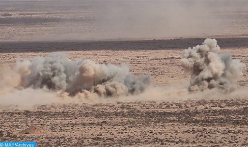 القوات المسلحة الملكية ترد على استفزازات عبر إطلاق النيران من طرف مليشيات “البوليساريو” على طول الجدار الأمني