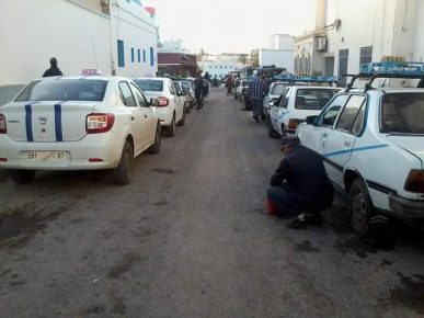 بيان غاضب لسائقي سيارات الأجرة الصغيرة بسيدي افني