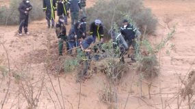 كلميم:العثور على جثة أحد ضحايا واد صياد ويستمر البحث عن الجثة ثانية