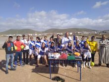 سيدي افني: مستشار جماعي يدعم الفريق النسوي لكرة القدم