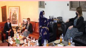السفيرة الكندية تحل بجهة كلميم وادنون للإطلاع على المؤهلات الاقتصادية وفرص الاستثمار بالجهة