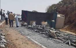 حادثة سير خطيرة تخلف وفاة رجل وامرأة في الطريق بين كلميم وافني