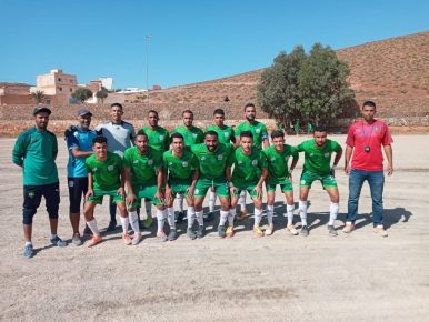 شملال ياسين يبقي على أمل فريق افني في الصعود