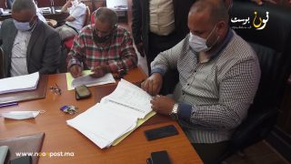 مراسيم تسليم السلط بجماعة سيدي افني