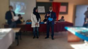 الثانوية التأهيلية المغرب العربي بسيدي افني في مبادرة متميزة لتشجيع القراءة