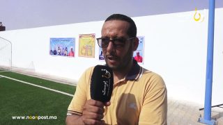 افتتاح ملعب القرب (الكوري) بسيدي إفني