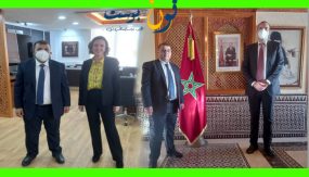 رئيس غرفة الصناعة بالجهة يعقد لقاء مع وزيرة الصناعة حول مشاكل التي يعرفها الصناع