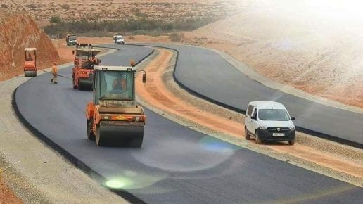 الطريق السريع تزنيت-الداخلة.. نسبة التقدم الإجمالي للأشغال بلغت 72 في المائة