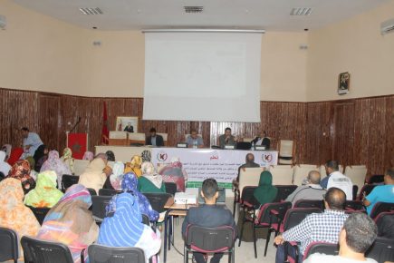 تواصل غرفة الصناعة التقليدية تنزيل الورش الملكي بجهة وادنون