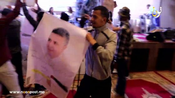 لحظة توقف أشغال اللقاء التواصلي لحزب البام بجهة كلميم وادنون