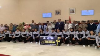 احتفالية تكريم فريق لبؤات أسا المحبس بعد الصعود للقسم الاحترافي الممتاز