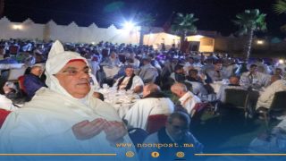 أعيان قبيلة آيت لحسن والحاضرين يشيدون بتبصر السلطات في واقعة مقبرة لقصابي