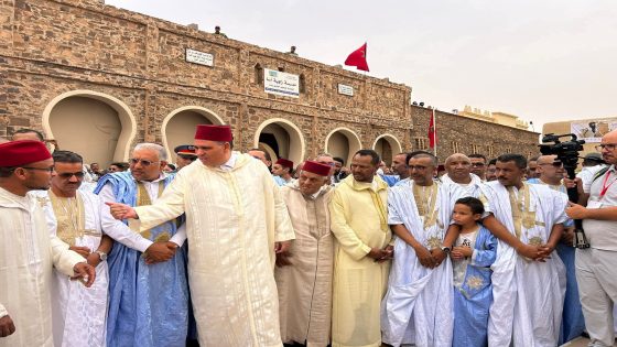 زاوية آسا تشهد نحيرة قبيلة أمغلاي ضمن فعاليات موسم “ملكى الصالحين”