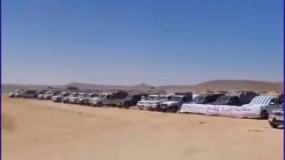 احتجاج سائقي سيارات الدفع الرباعي بكليميم على تشديد المراقبة الطرقية