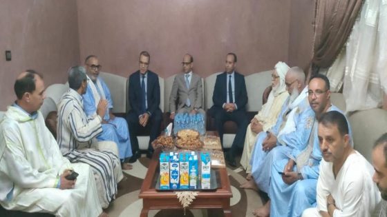 عامل الاقليم يقدم واجب العزاء لأسرة سامي الصلح