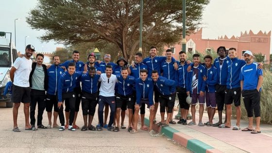 احتجاج صامت لمولودية آسا أمام مقر العمالة قبل رحلة خريبكة