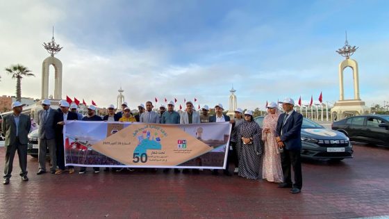 باشا العيون يعطي انطلاقة القافلة الإعلامية الجهوية الأولى احتفاءً بالذكرى الخمسين للمسيرة الخضراء