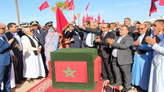 والي جهة كلميم وادنون يشرف على تدشين مشاريع تنموية كبرى بعدد من الجماعات القروية انطلاقا من جماعة أسرير